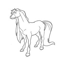 Dibujo para colorear: Horseland (Dibujos Animados y Series Animadas) #53804 - Dibujos para Colorear e Imprimir Gratis