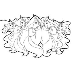 Dibujo para colorear: Horseland (Dibujos Animados y Series Animadas) #53867 - Dibujos para Colorear e Imprimir Gratis
