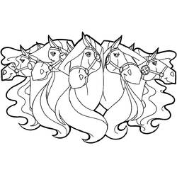 Dibujo para colorear: Horseland (Dibujos Animados y Series Animadas) #53869 - Dibujos para Colorear e Imprimir Gratis