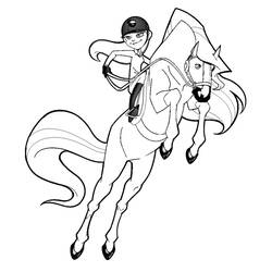 Dibujo para colorear: Horseland (Dibujos Animados y Series Animadas) #53872 - Dibujos para Colorear e Imprimir Gratis