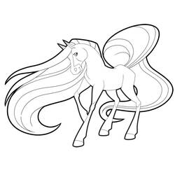 Dibujo para colorear: Horseland (Dibujos Animados y Series Animadas) #53889 - Dibujos para Colorear e Imprimir Gratis