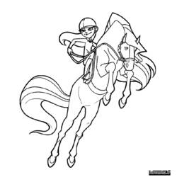 Dibujo para colorear: Horseland (Dibujos Animados y Series Animadas) #53904 - Dibujos para Colorear e Imprimir Gratis
