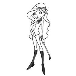 Dibujo para colorear: Horseland (Dibujos Animados y Series Animadas) #53909 - Dibujos para Colorear e Imprimir Gratis