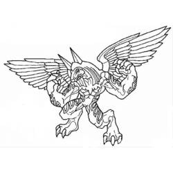 Dibujo para colorear: Invizimals (Dibujos Animados y Series Animadas) #40237 - Dibujos para Colorear e Imprimir Gratis