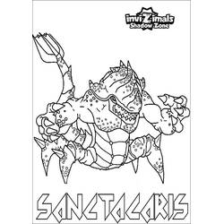 Dibujo para colorear: Invizimals (Dibujos Animados y Series Animadas) #40256 - Dibujos para Colorear e Imprimir Gratis