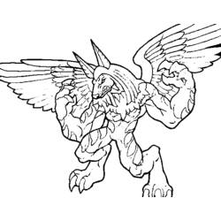 Dibujo para colorear: Invizimals (Dibujos Animados y Series Animadas) #40259 - Dibujos para Colorear e Imprimir Gratis