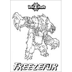 Dibujo para colorear: Invizimals (Dibujos Animados y Series Animadas) #40261 - Dibujos para Colorear e Imprimir Gratis