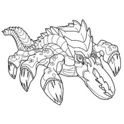 Dibujo para colorear: Invizimals (Dibujos Animados y Series Animadas) #40272 - Dibujos para Colorear e Imprimir Gratis