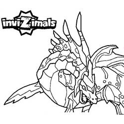 Dibujo para colorear: Invizimals (Dibujos Animados y Series Animadas) #40282 - Dibujos para Colorear e Imprimir Gratis