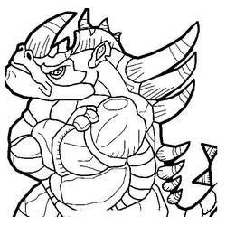Dibujo para colorear: Invizimals (Dibujos Animados y Series Animadas) #40311 - Dibujos para Colorear e Imprimir Gratis