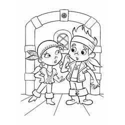 Dibujo para colorear: Jake y the Never Land Pirates (Dibujos Animados y Series Animadas) #42240 - Dibujos para Colorear e Imprimir Gratis