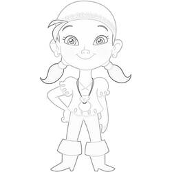 Dibujo para colorear: Jake y the Never Land Pirates (Dibujos Animados y Series Animadas) #42248 - Dibujos para Colorear e Imprimir Gratis
