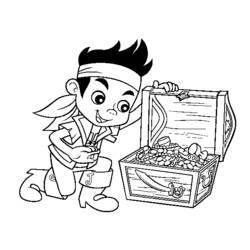 Dibujo para colorear: Jake y the Never Land Pirates (Dibujos Animados y Series Animadas) #42257 - Dibujos para Colorear e Imprimir Gratis