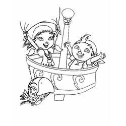Dibujo para colorear: Jake y the Never Land Pirates (Dibujos Animados y Series Animadas) #42282 - Dibujos para Colorear e Imprimir Gratis