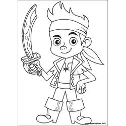 Dibujo para colorear: Jake y the Never Land Pirates (Dibujos Animados y Series Animadas) #42392 - Dibujos para Colorear e Imprimir Gratis
