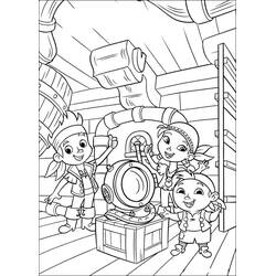 Dibujo para colorear: Jake y the Never Land Pirates (Dibujos Animados y Series Animadas) #42394 - Dibujos para Colorear e Imprimir Gratis