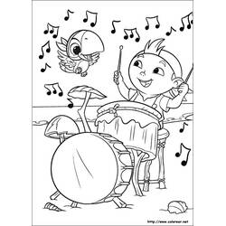 Dibujo para colorear: Jake y the Never Land Pirates (Dibujos Animados y Series Animadas) #42422 - Dibujos para Colorear e Imprimir Gratis