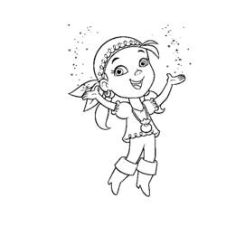 Dibujo para colorear: Jake y the Never Land Pirates (Dibujos Animados y Series Animadas) #42423 - Dibujos para Colorear e Imprimir Gratis