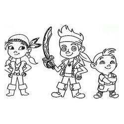 Dibujo para colorear: Jake y the Never Land Pirates (Dibujos Animados y Series Animadas) #42428 - Dibujos para Colorear e Imprimir Gratis