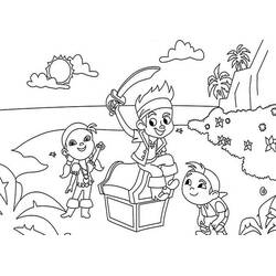 Dibujos para colorear: Jake y the Never Land Pirates - Dibujos para Colorear e Imprimir Gratis