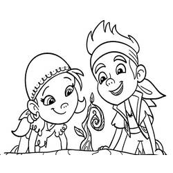 Dibujo para colorear: Jake y the Never Land Pirates (Dibujos Animados y Series Animadas) #42449 - Dibujos para Colorear e Imprimir Gratis