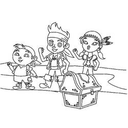 Dibujo para colorear: Jake y the Never Land Pirates (Dibujos Animados y Series Animadas) #42475 - Dibujos para Colorear e Imprimir Gratis