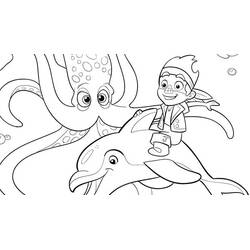 Dibujo para colorear: Jake y the Never Land Pirates (Dibujos Animados y Series Animadas) #42499 - Dibujos para Colorear e Imprimir Gratis