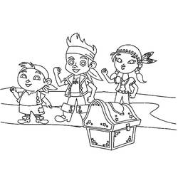 Dibujo para colorear: Jake y the Pirates (Dibujos Animados y Series Animadas) #205868 - Dibujos para Colorear e Imprimir Gratis