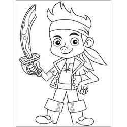Dibujo para colorear: Jake y the Pirates (Dibujos Animados y Series Animadas) #205869 - Dibujos para Colorear e Imprimir Gratis