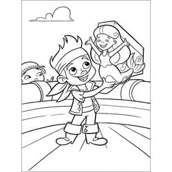 Dibujo para colorear: Jake y the Pirates (Dibujos Animados y Series Animadas) #205878 - Dibujos para Colorear e Imprimir Gratis