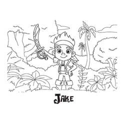 Dibujo para colorear: Jake y the Pirates (Dibujos Animados y Series Animadas) #205880 - Dibujos para Colorear e Imprimir Gratis