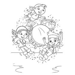 Dibujo para colorear: Jake y the Pirates (Dibujos Animados y Series Animadas) #205884 - Dibujos para Colorear e Imprimir Gratis