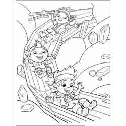 Dibujo para colorear: Jake y the Pirates (Dibujos Animados y Series Animadas) #205885 - Dibujos para Colorear e Imprimir Gratis