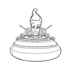 Dibujo para colorear: Jimmy Neutron (Dibujos Animados y Series Animadas) #48913 - Dibujos para Colorear e Imprimir Gratis