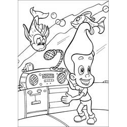 Dibujo para colorear: Jimmy Neutron (Dibujos Animados y Series Animadas) #48916 - Dibujos para Colorear e Imprimir Gratis