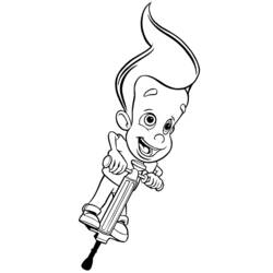 Dibujo para colorear: Jimmy Neutron (Dibujos Animados y Series Animadas) #48923 - Dibujos para Colorear e Imprimir Gratis