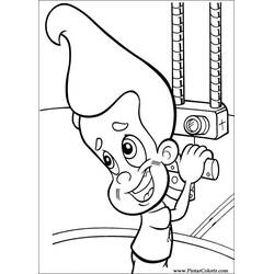 Dibujo para colorear: Jimmy Neutron (Dibujos Animados y Series Animadas) #49038 - Dibujos para Colorear e Imprimir Gratis