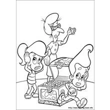 Dibujo Jimmy Neutron (Dibujos Animados y Series Animadas) #49046 para imprimir y colorear