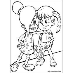Dibujo para colorear: Jimmy Neutron (Dibujos Animados y Series Animadas) #49050 - Dibujos para Colorear e Imprimir Gratis