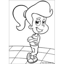 Dibujo para colorear: Jimmy Neutron (Dibujos Animados y Series Animadas) #49053 - Dibujos para Colorear e Imprimir Gratis