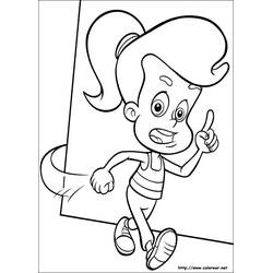 Dibujo para colorear: Jimmy Neutron (Dibujos Animados y Series Animadas) #49058 - Dibujos para Colorear e Imprimir Gratis