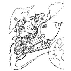 Dibujo para colorear: Jimmy Neutron (Dibujos Animados y Series Animadas) #49066 - Dibujos para Colorear e Imprimir Gratis
