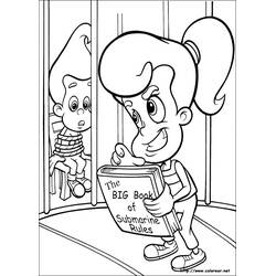 Dibujo para colorear: Jimmy Neutron (Dibujos Animados y Series Animadas) #49070 - Dibujos para Colorear e Imprimir Gratis