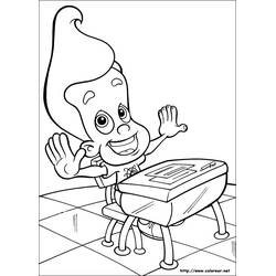 Dibujo para colorear: Jimmy Neutron (Dibujos Animados y Series Animadas) #49071 - Dibujos para Colorear e Imprimir Gratis
