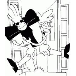 Dibujo para colorear: Johnny Bravo (Dibujos Animados y Series Animadas) #35357 - Dibujos para Colorear e Imprimir Gratis
