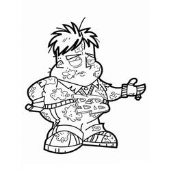 Dibujo para colorear: Johnny Test (Dibujos Animados y Series Animadas) #203257 - Dibujos para Colorear e Imprimir Gratis