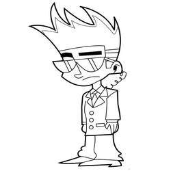 Dibujo para colorear: Johnny Test (Dibujos Animados y Series Animadas) #203258 - Dibujos para Colorear e Imprimir Gratis
