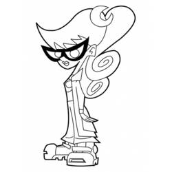 Dibujo para colorear: Johnny Test (Dibujos Animados y Series Animadas) #34985 - Dibujos para Colorear e Imprimir Gratis