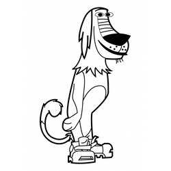 Dibujo para colorear: Johnny Test (Dibujos Animados y Series Animadas) #34998 - Dibujos para Colorear e Imprimir Gratis