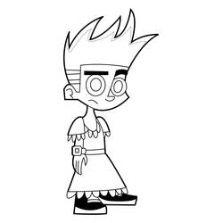 Dibujo para colorear: Johnny Test (Dibujos Animados y Series Animadas) #34999 - Dibujos para Colorear e Imprimir Gratis